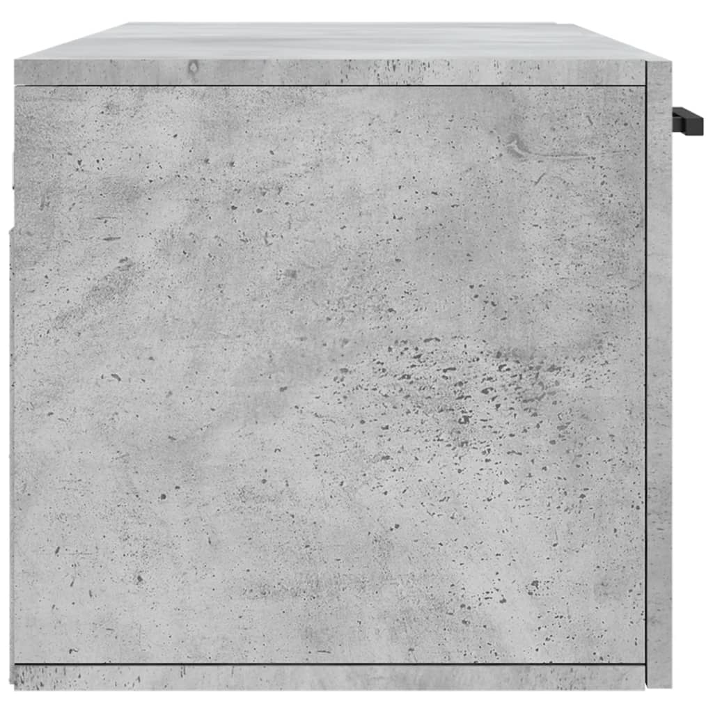 vidaXL Dulap de perete, gri beton, 100x36,5x35 cm, lemn prelucrat