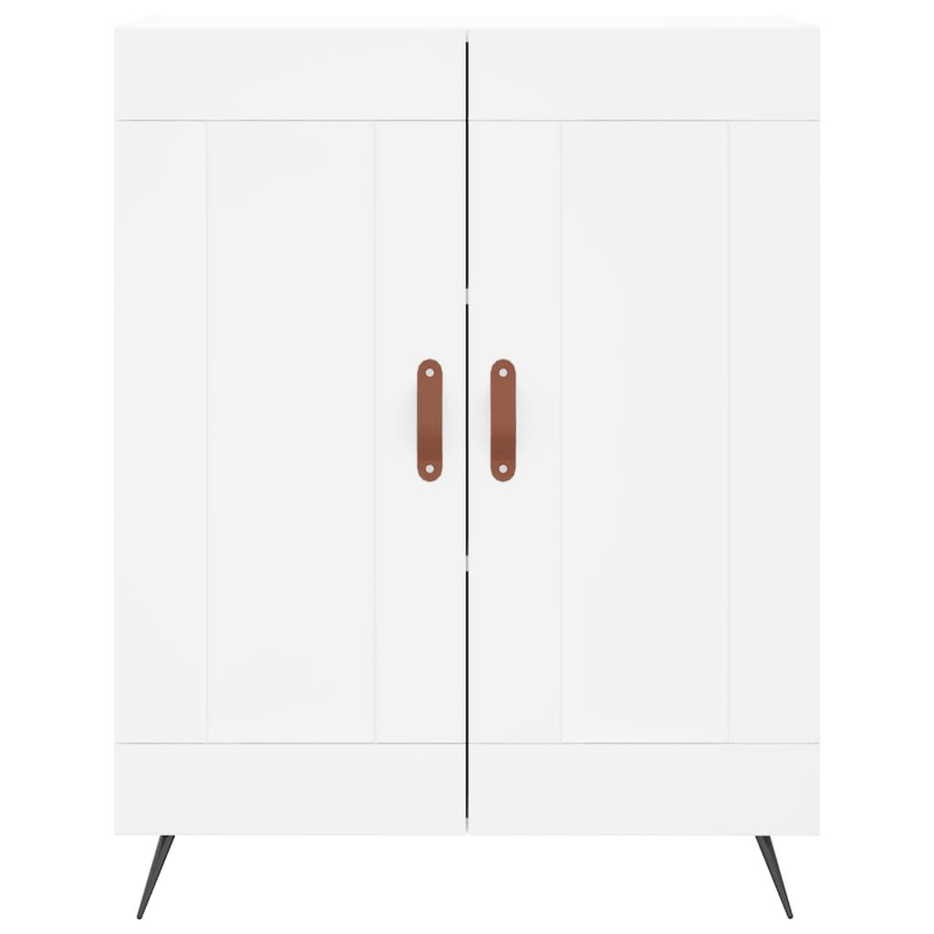 vidaXL Servantă, alb, 69,5x34x90 cm, lemn compozit vidaXL Servantă, alb, 69,5x34x90 cm, lemn compozit