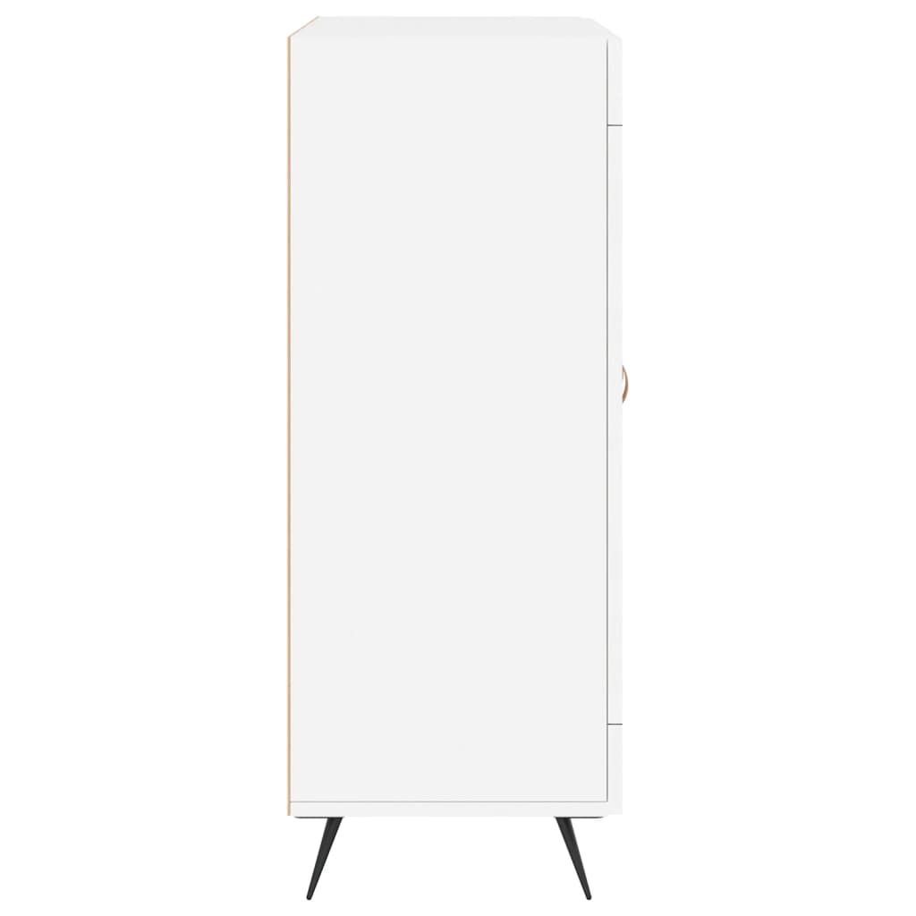 vidaXL Servantă, alb, 69,5x34x90 cm, lemn compozit vidaXL Servantă, alb, 69,5x34x90 cm, lemn compozit