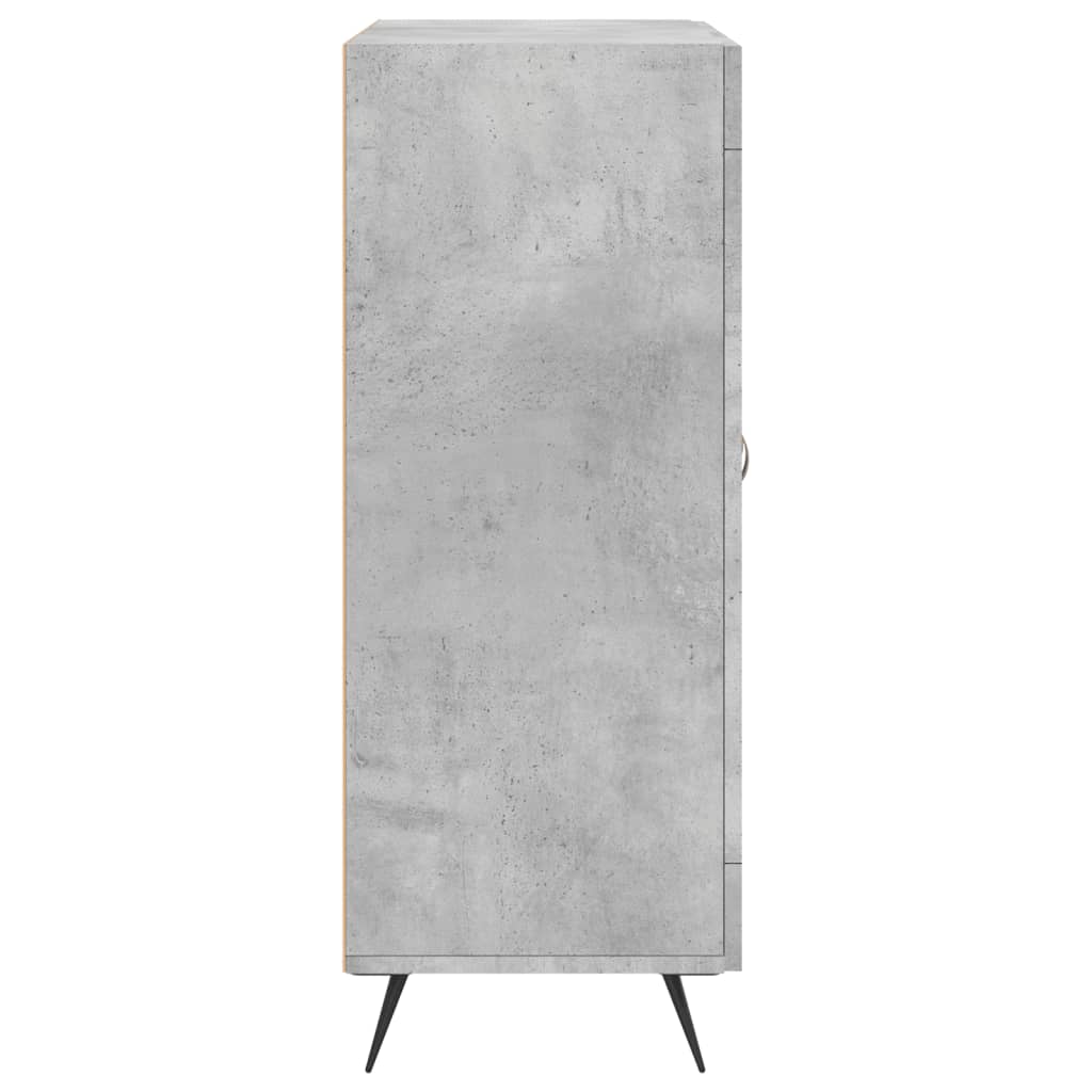 vidaXL Servantă, gri beton, 69,5x34x90 cm, lemn compozit vidaXL Servantă, gri beton, 69,5x34x90 cm, lemn compozit