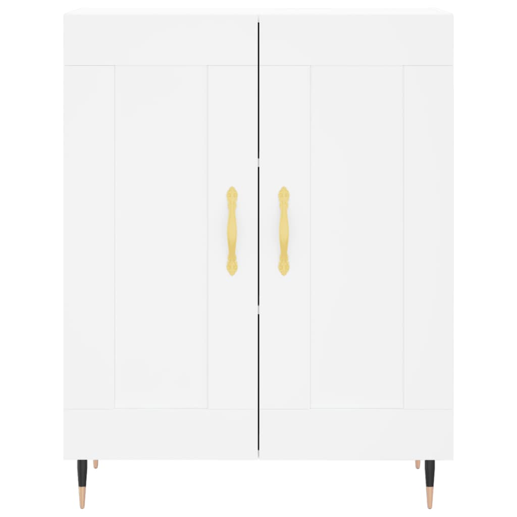 vidaXL Servantă, alb, 69,5x34x90 cm, lemn compozit vidaXL Servantă, alb, 69,5x34x90 cm, lemn compozit
