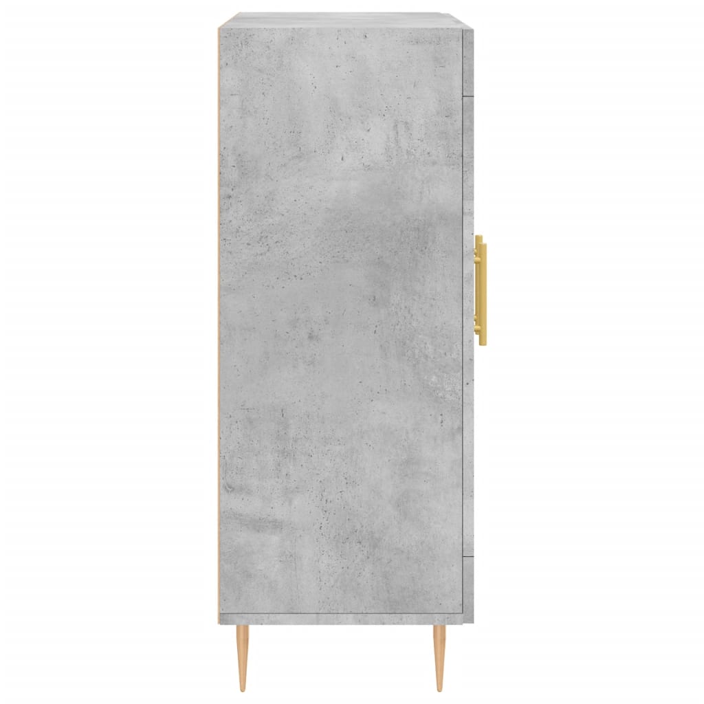 vidaXL Servantă, gri beton, 69,5x34x90 cm, lemn compozit vidaXL Servantă, gri beton, 69,5x34x90 cm, lemn compozit