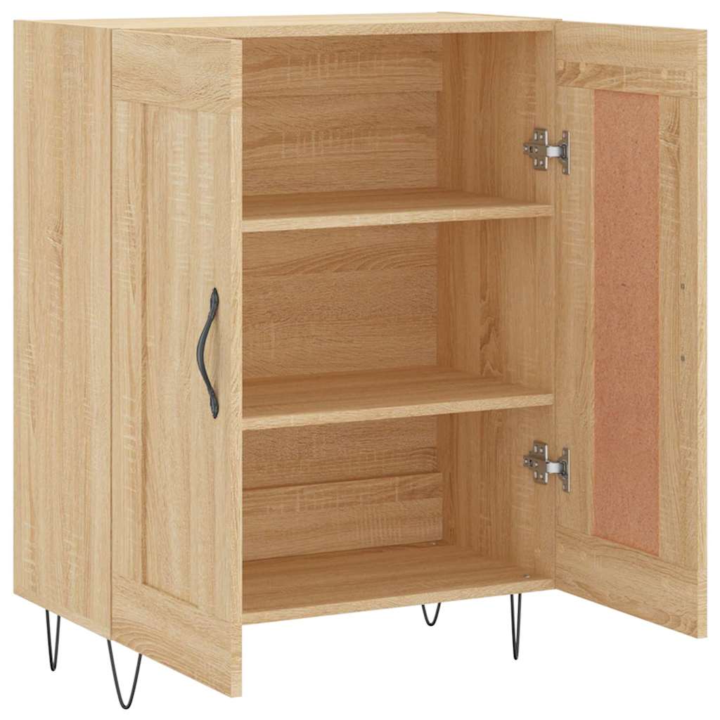 vidaXL Servantă, stejar sonoma, 69,5x34x90 cm, lemn compozit vidaXL Servantă, stejar sonoma, 69,5x34x90 cm, lemn compozit
