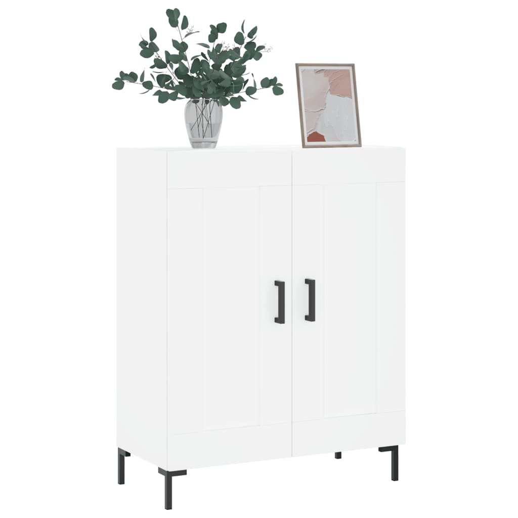 vidaXL Servantă, alb, 69,5x34x90 cm, lemn compozit