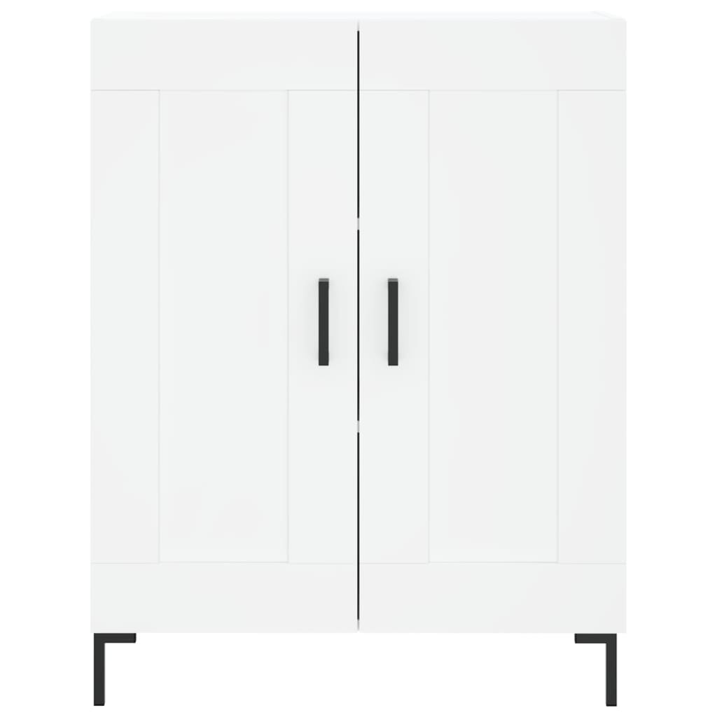 vidaXL Servantă, alb, 69,5x34x90 cm, lemn compozit