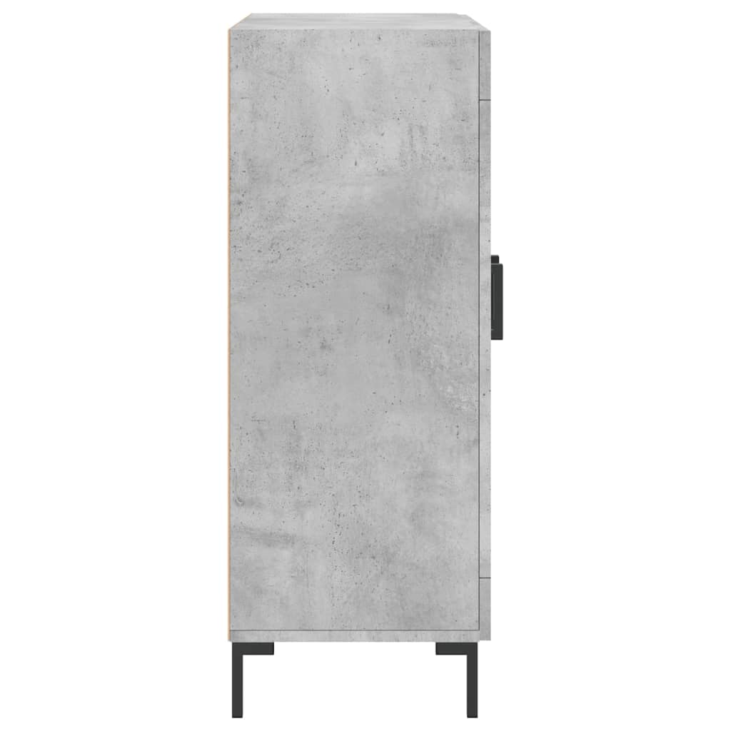 vidaXL Servantă, gri beton, 69,5x34x90 cm, lemn compozit vidaXL Servantă, gri beton, 69,5x34x90 cm, lemn compozit