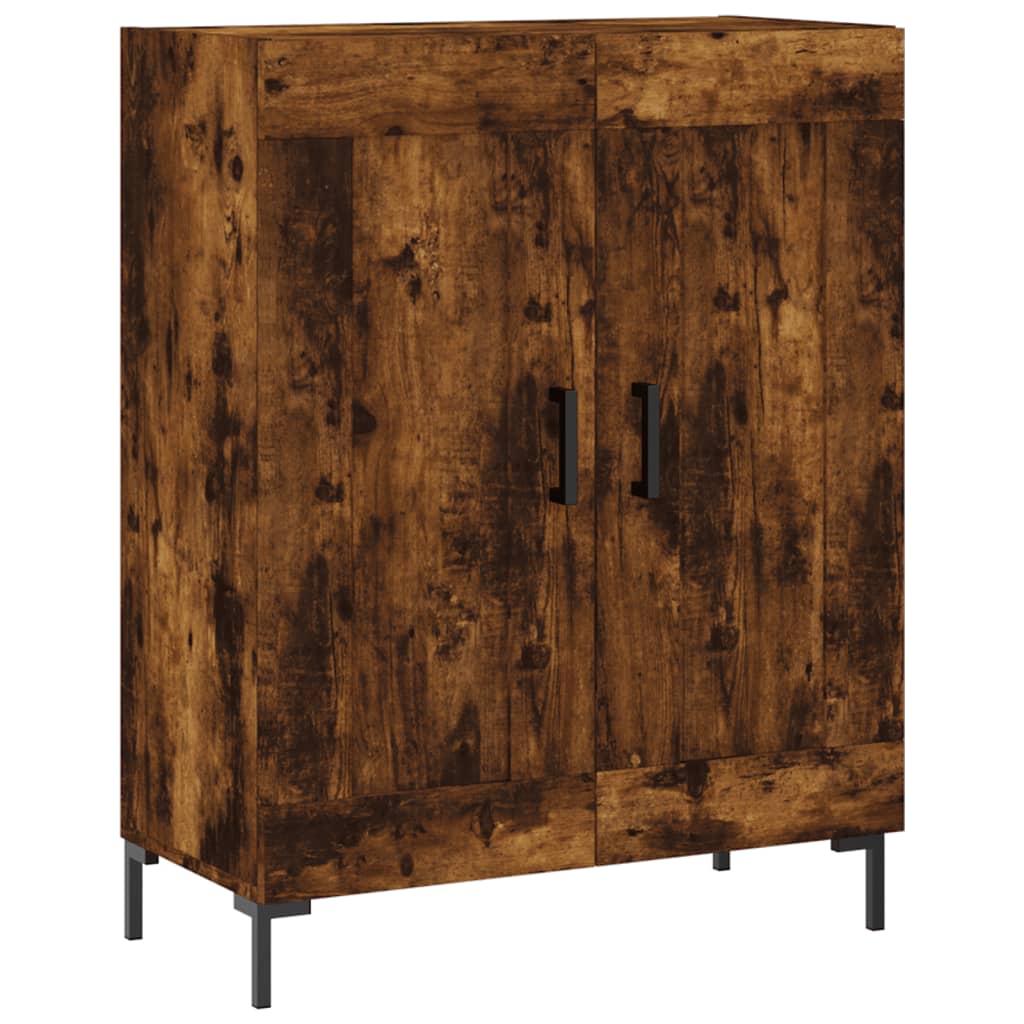 vidaXL Servantă, stejar fumuriu, 69,5x34x90 cm, lemn compozit