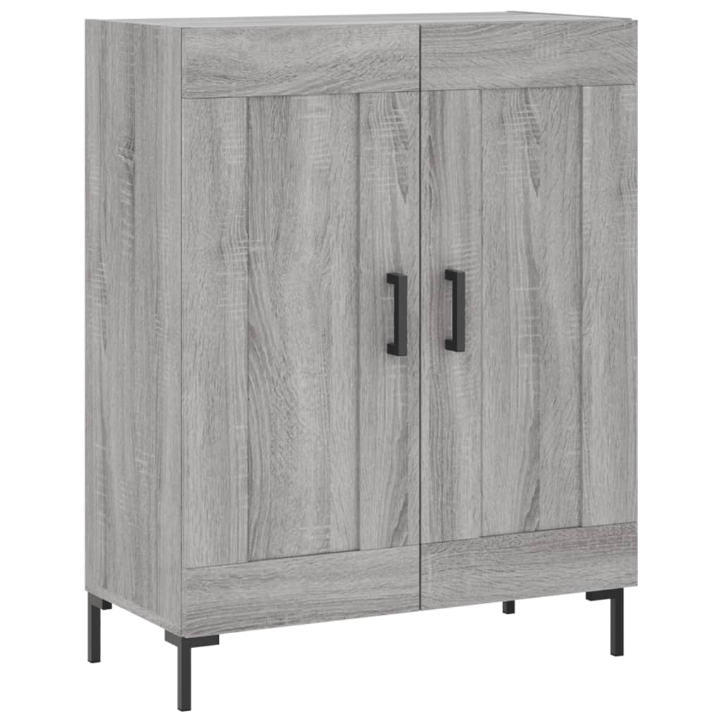 vidaXL Servantă, gri sonoma, 69,5x34x90 cm, lemn compozit vidaXL Servantă, gri sonoma, 69,5x34x90 cm, lemn compozit