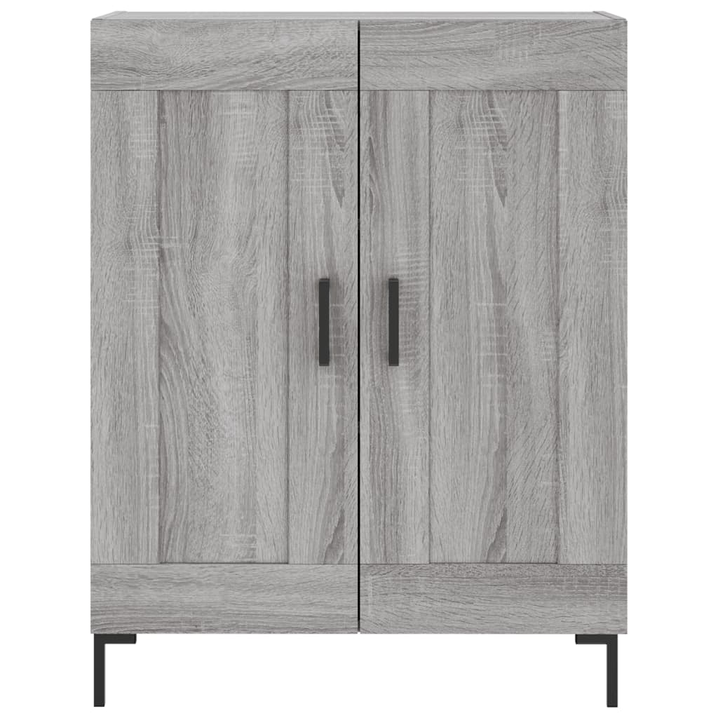 vidaXL Servantă, gri sonoma, 69,5x34x90 cm, lemn compozit vidaXL Servantă, gri sonoma, 69,5x34x90 cm, lemn compozit