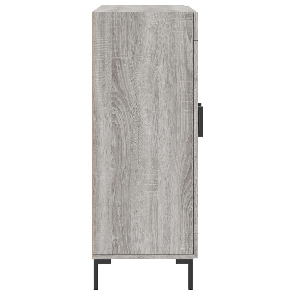 vidaXL Servantă, gri sonoma, 69,5x34x90 cm, lemn compozit vidaXL Servantă, gri sonoma, 69,5x34x90 cm, lemn compozit