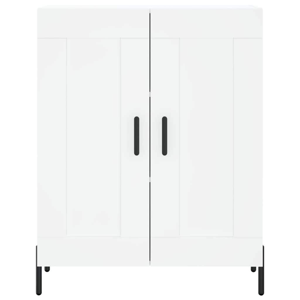 vidaXL Servantă, alb, 69,5x34x90 cm, lemn compozit