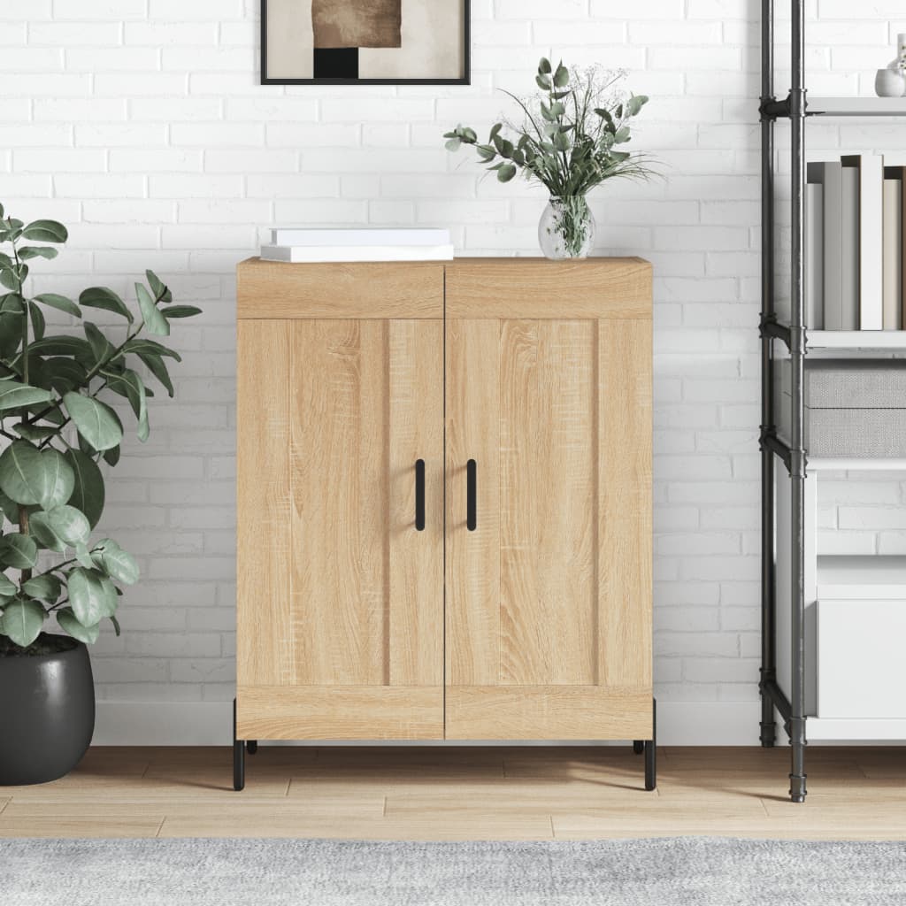 vidaXL Servantă, stejar sonoma, 69,5x34x90 cm, lemn compozit vidaXL Servantă, stejar sonoma, 69,5x34x90 cm, lemn compozit