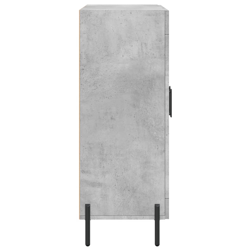 vidaXL Servantă, gri beton, 69,5x34x90 cm, lemn compozit vidaXL Servantă, gri beton, 69,5x34x90 cm, lemn compozit