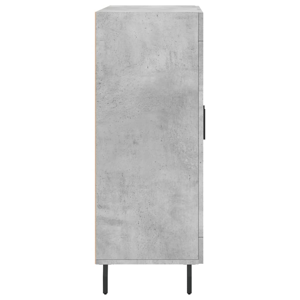 vidaXL Servantă, gri beton, 69,5x34x90 cm, lemn compozit vidaXL Servantă, gri beton, 69,5x34x90 cm, lemn compozit