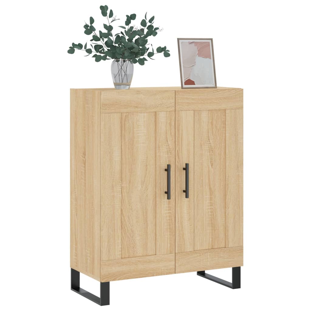 vidaXL Servantă, stejar sonoma, 69,5x34x90 cm, lemn compozit