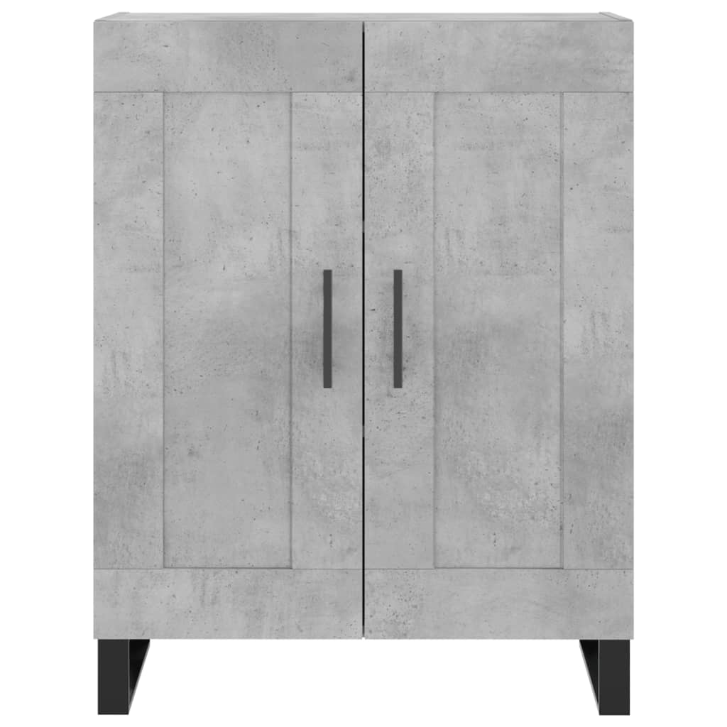 vidaXL Servantă, gri beton, 69,5x34x90 cm, lemn compozit vidaXL Servantă, gri beton, 69,5x34x90 cm, lemn compozit