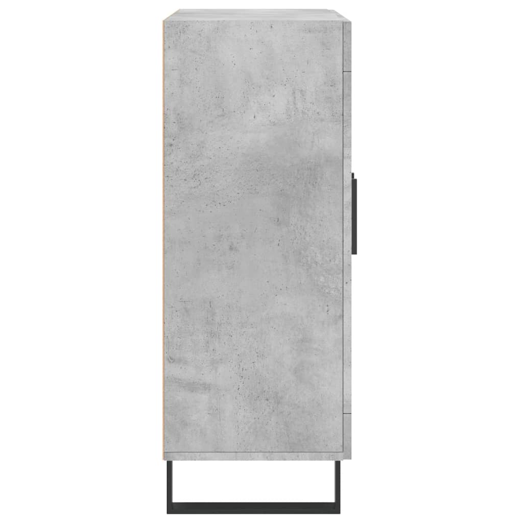 vidaXL Servantă, gri beton, 69,5x34x90 cm, lemn compozit vidaXL Servantă, gri beton, 69,5x34x90 cm, lemn compozit