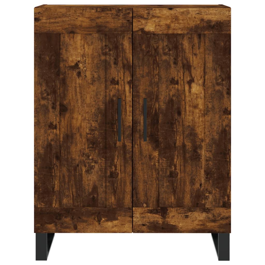 vidaXL Servantă, stejar fumuriu, 69,5x34x90 cm, lemn compozit