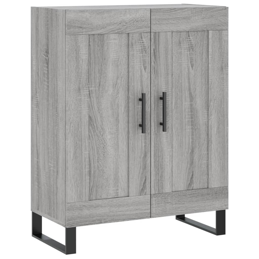 vidaXL Servantă, gri sonoma, 69,5x34x90 cm, lemn compozit vidaXL Servantă, gri sonoma, 69,5x34x90 cm, lemn compozit