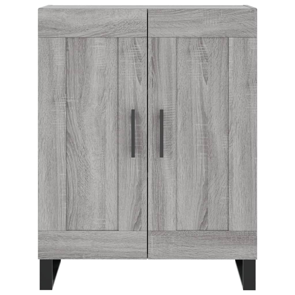 vidaXL Servantă, gri sonoma, 69,5x34x90 cm, lemn compozit vidaXL Servantă, gri sonoma, 69,5x34x90 cm, lemn compozit