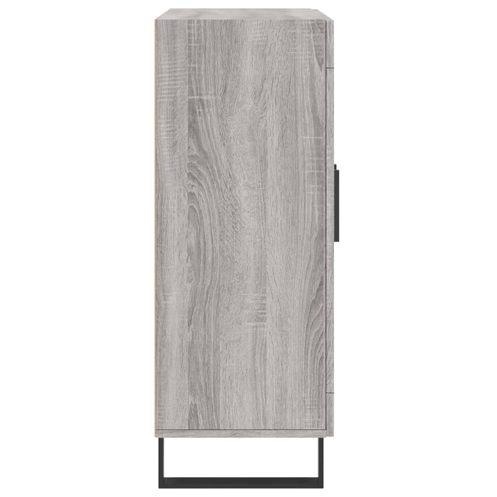 vidaXL Servantă, gri sonoma, 69,5x34x90 cm, lemn compozit vidaXL Servantă, gri sonoma, 69,5x34x90 cm, lemn compozit
