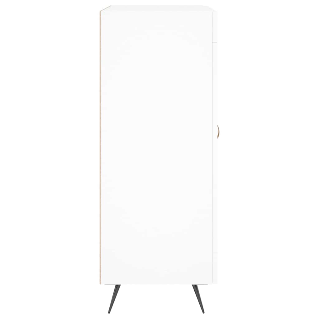 vidaXL Servantă, alb, 69,5x34x90 cm, lemn compozit vidaXL Servantă, alb, 69,5x34x90 cm, lemn compozit