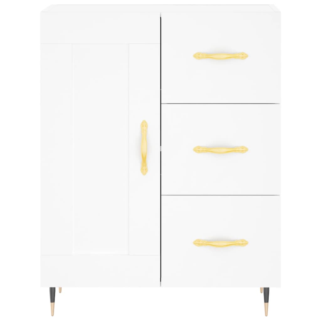 vidaXL Servantă, alb, 69,5x34x90 cm, lemn compozit vidaXL Servantă, alb, 69,5x34x90 cm, lemn compozit
