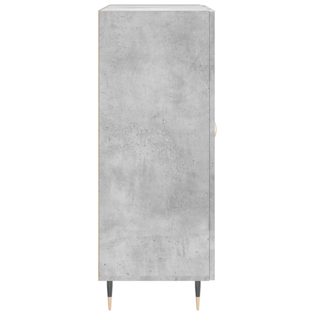 vidaXL Servantă, gri beton, 69,5x34x90 cm, lemn compozit vidaXL Servantă, gri beton, 69,5x34x90 cm, lemn compozit
