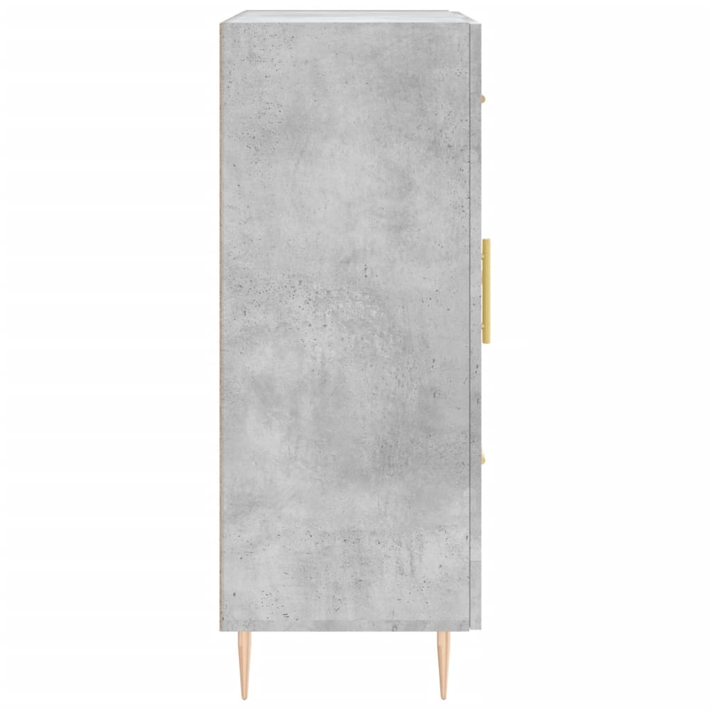 vidaXL Servantă, gri beton, 69,5x34x90 cm, lemn compozit vidaXL Servantă, gri beton, 69,5x34x90 cm, lemn compozit