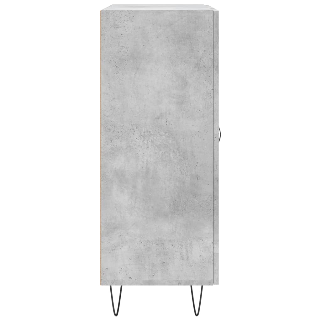 vidaXL Servantă, gri beton, 69,5x34x90 cm, lemn compozit vidaXL Servantă, gri beton, 69,5x34x90 cm, lemn compozit