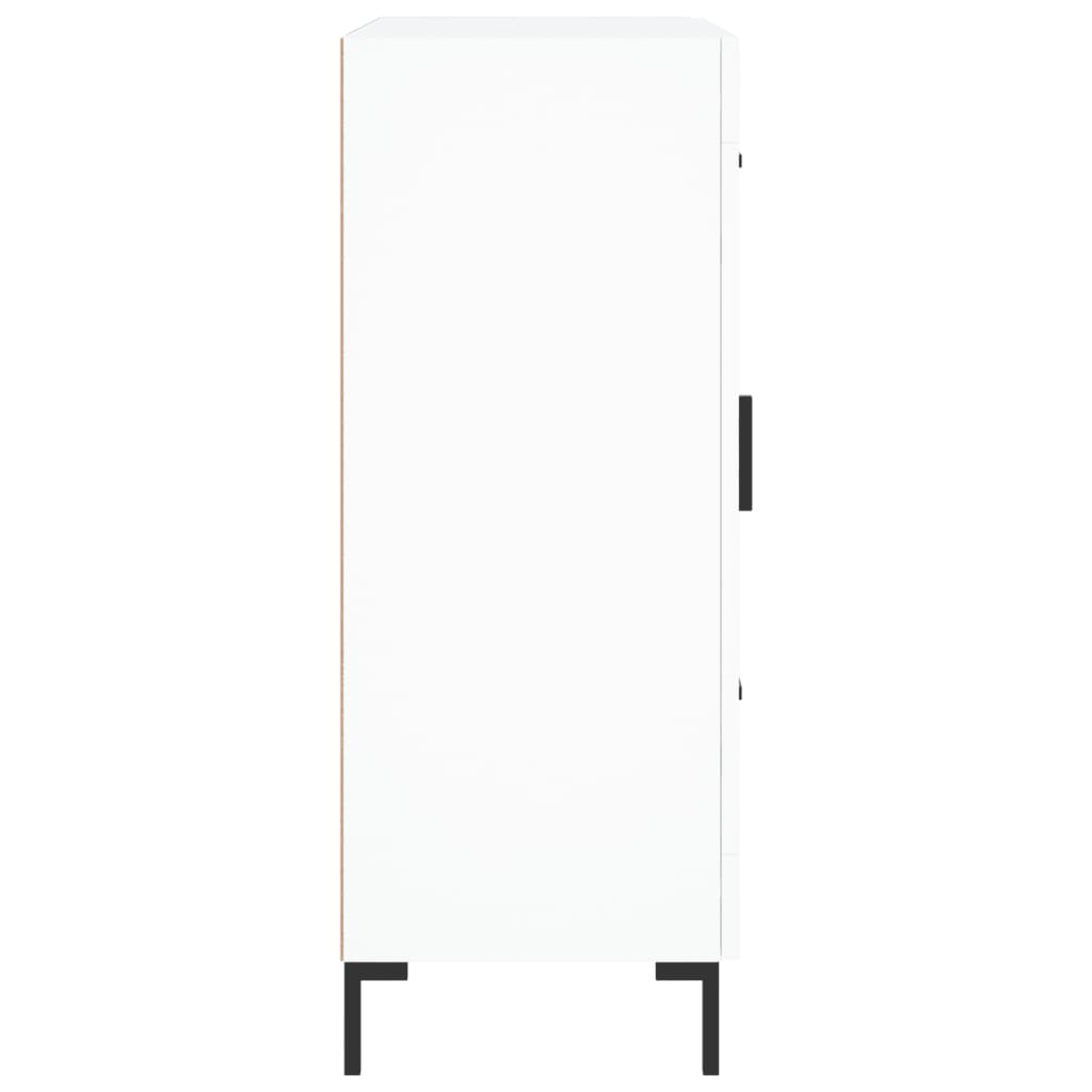 vidaXL Servantă, alb, 69,5x34x90 cm, lemn compozit vidaXL Servantă, alb, 69,5x34x90 cm, lemn compozit