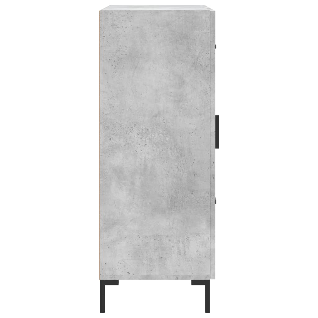 vidaXL Servantă, gri beton, 69,5x34x90 cm, lemn compozit vidaXL Servantă, gri beton, 69,5x34x90 cm, lemn compozit
