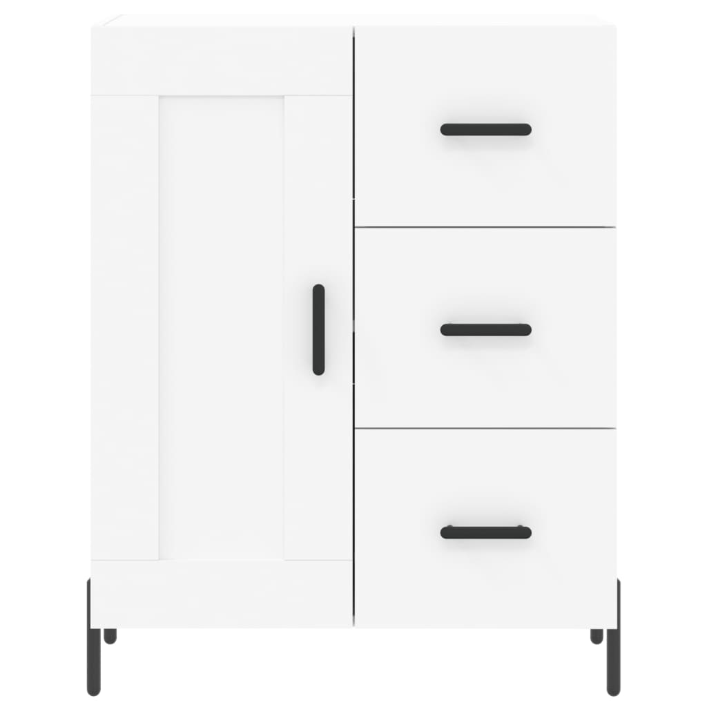 vidaXL Servantă, alb, 69,5x34x90 cm, lemn compozit vidaXL Servantă, alb, 69,5x34x90 cm, lemn compozit