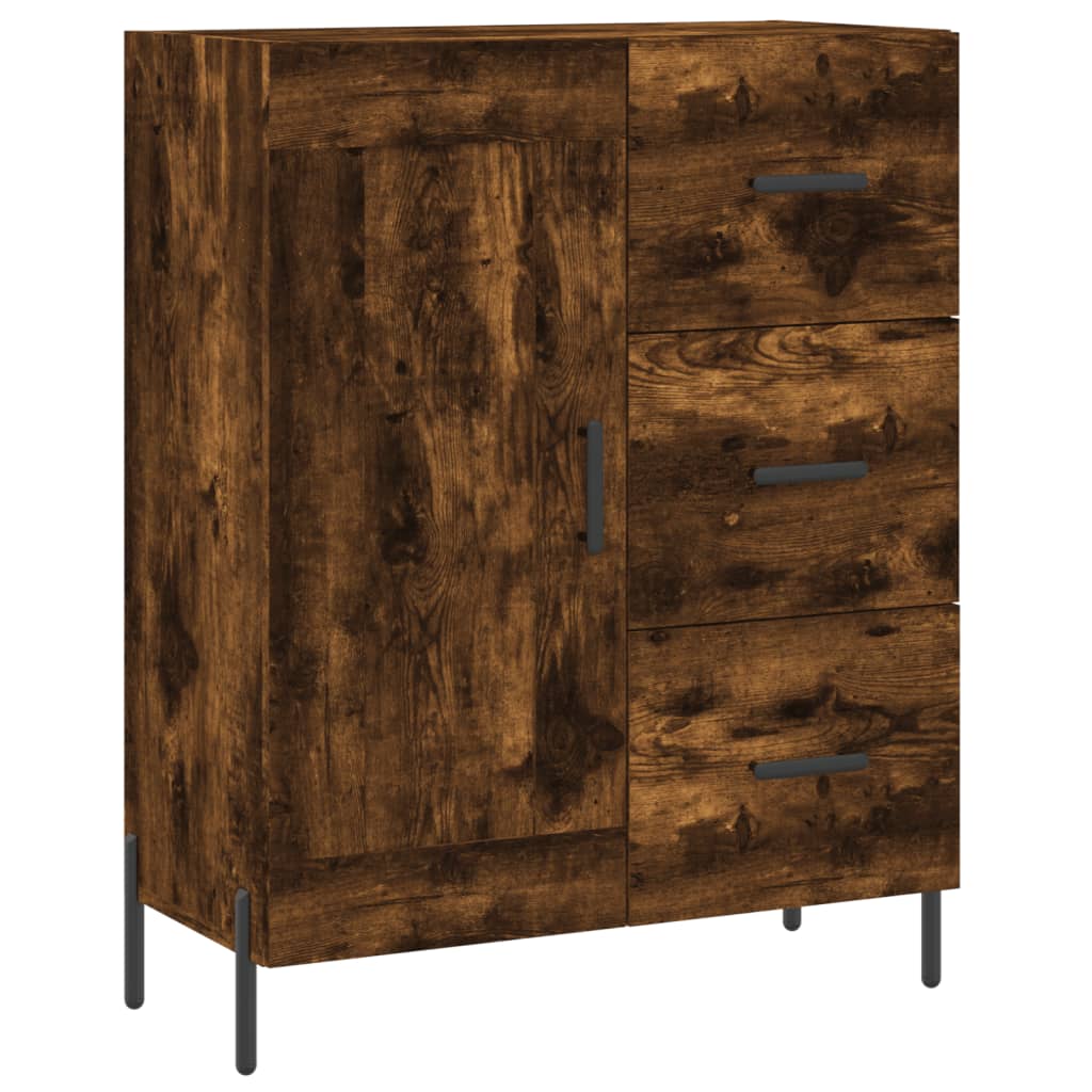 vidaXL Servantă, stejar fumuriu, 69,5x34x90 cm, lemn compozit vidaXL Servantă, stejar fumuriu, 69,5x34x90 cm, lemn compozit