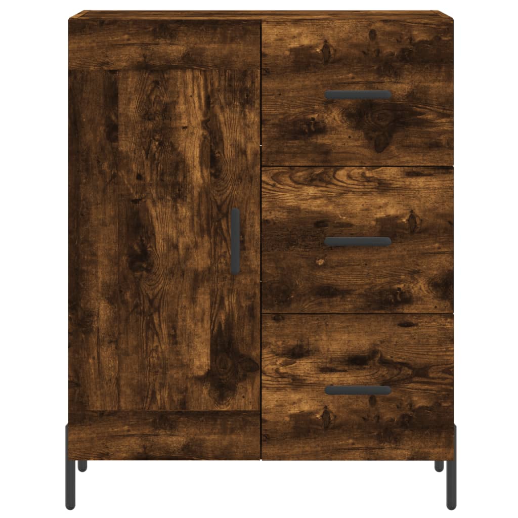 vidaXL Servantă, stejar fumuriu, 69,5x34x90 cm, lemn compozit vidaXL Servantă, stejar fumuriu, 69,5x34x90 cm, lemn compozit