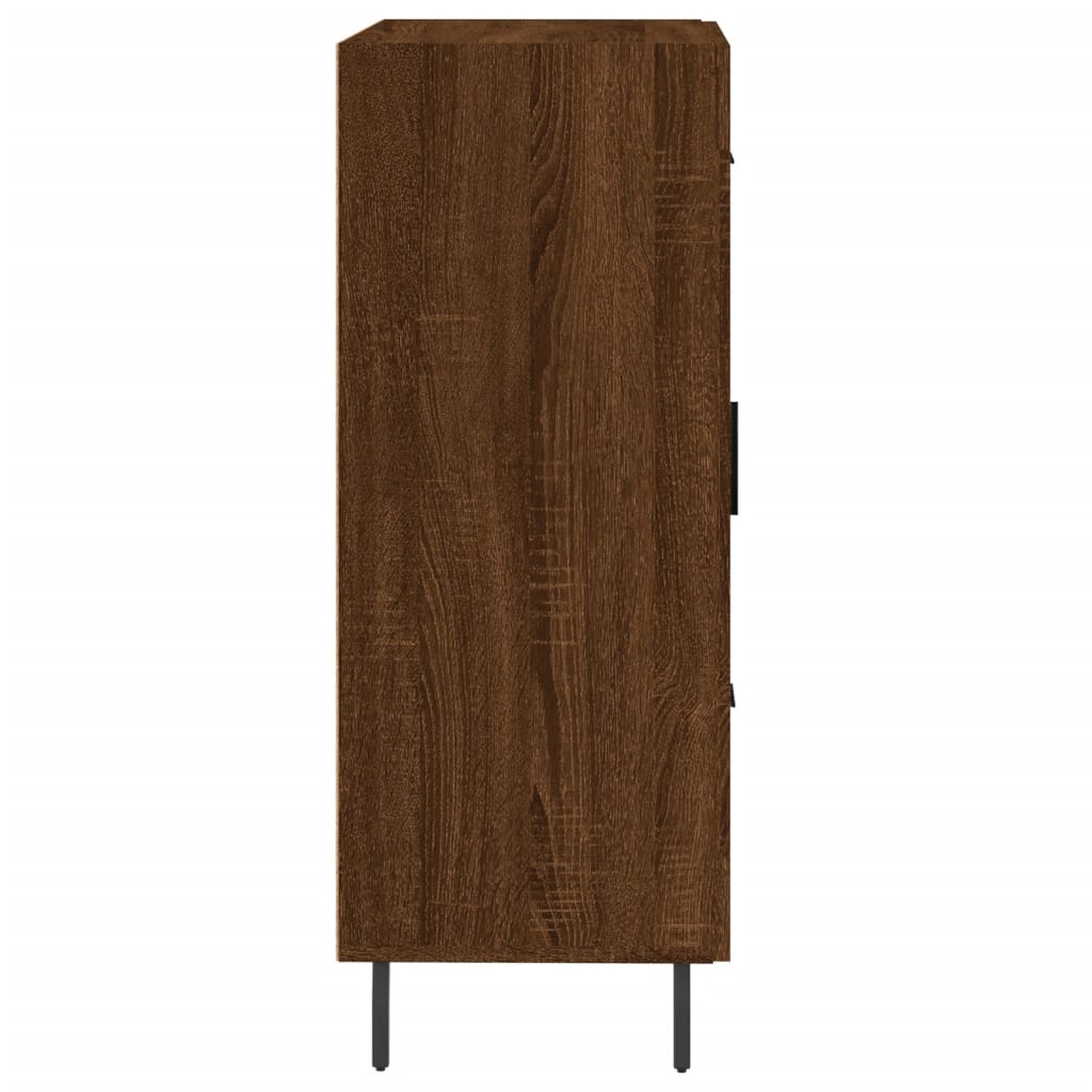 vidaXL Servantă, stejar maro, 69,5x34x90 cm, lemn prelucrat