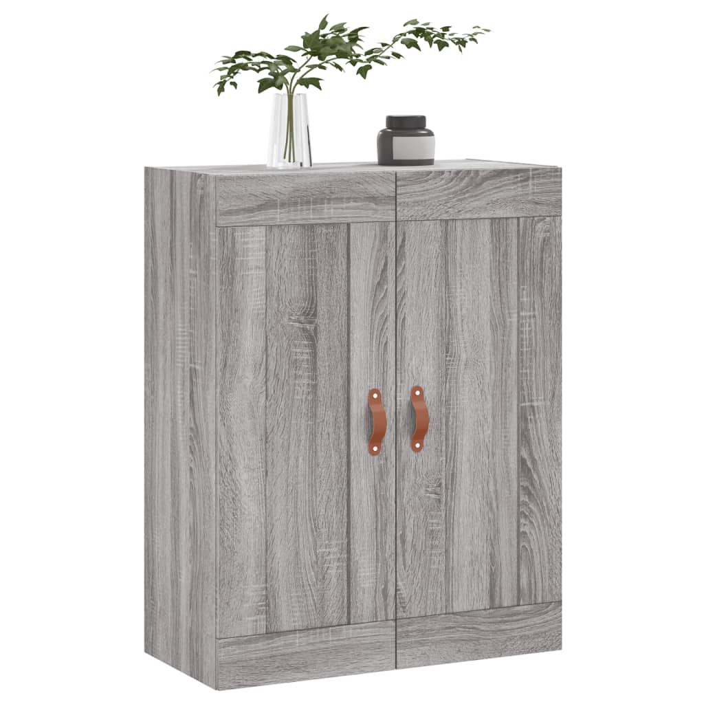 vidaXL Dulap pe perete, sonoma gri, 69,5x34x90 cm, lemn prelucrat vidaXL Dulap pe perete, sonoma gri, 69,5x34x90 cm, lemn prelucrat