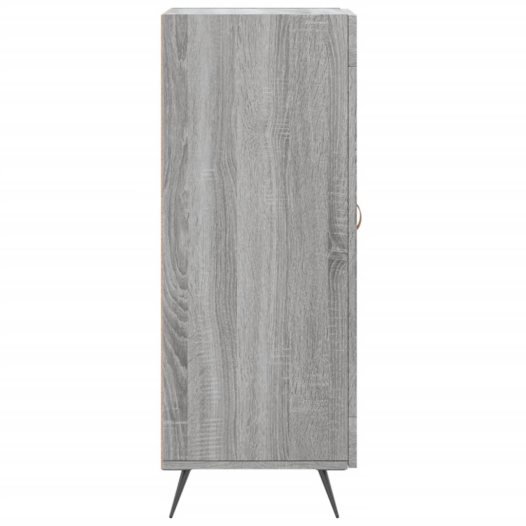 vidaXL Servantă, gri sonoma, 34,5x34x90 cm, lemn compozit vidaXL Servantă, gri sonoma, 34,5x34x90 cm, lemn compozit