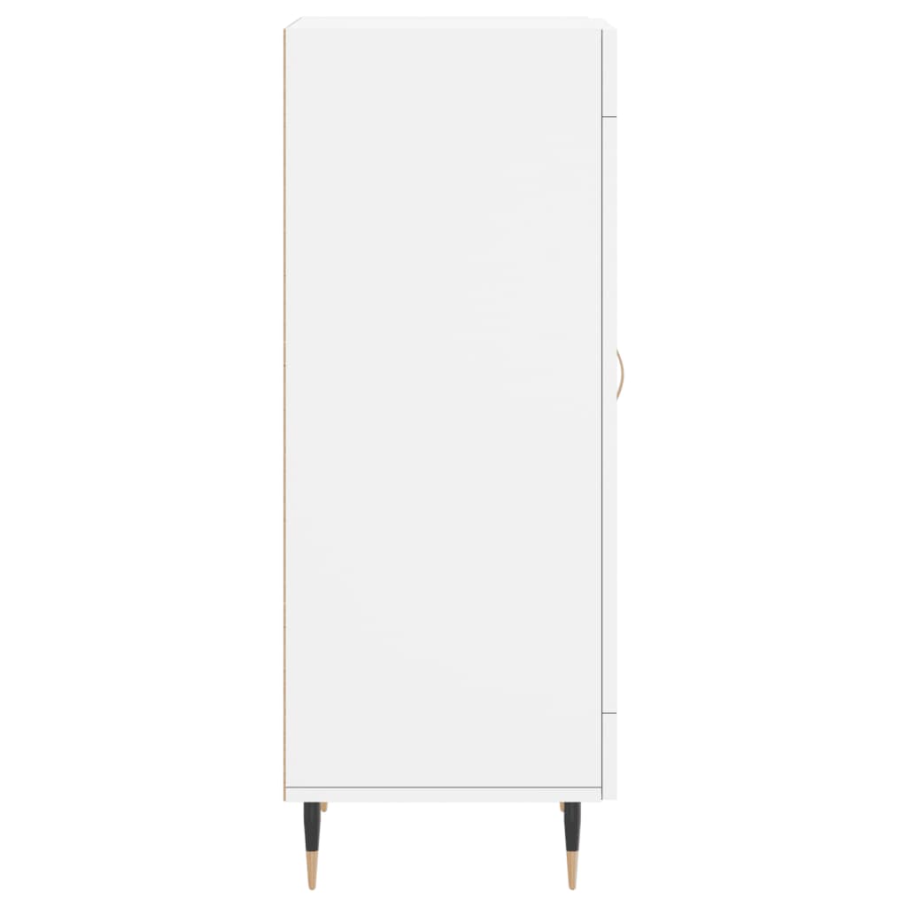 vidaXL Servantă, alb, 34,5x34x90 cm, lemn compozit vidaXL Servantă, alb, 34,5x34x90 cm, lemn compozit