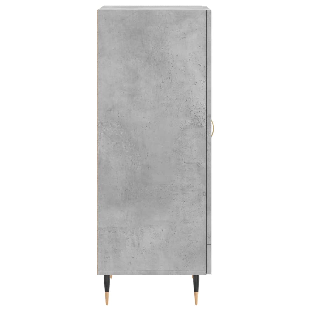 vidaXL Servantă, gri beton, 34,5x34x90 cm, lemn compozit vidaXL Servantă, gri beton, 34,5x34x90 cm, lemn compozit