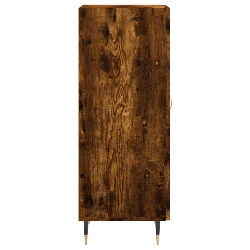 vidaXL Servantă, stejar fumuriu, 34,5x34x90 cm, lemn compozit vidaXL Servantă, stejar fumuriu, 34,5x34x90 cm, lemn compozit