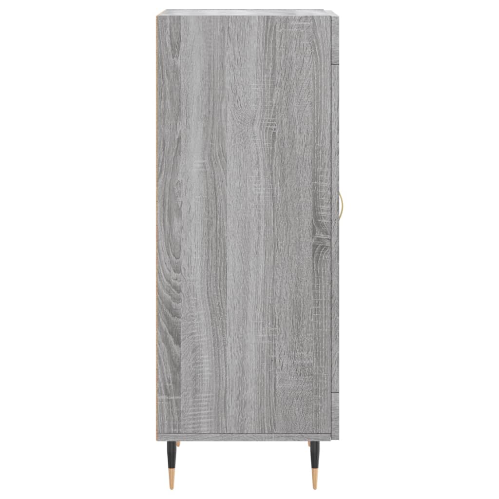 vidaXL Servantă, gri sonoma, 34,5x34x90 cm, lemn compozit vidaXL Servantă, gri sonoma, 34,5x34x90 cm, lemn compozit
