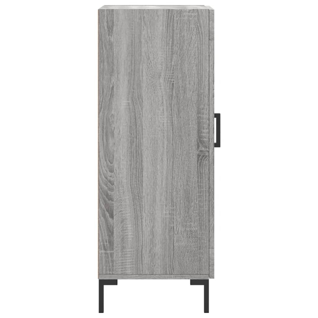 vidaXL Servantă, gri sonoma, 34,5x34x90 cm, lemn compozit vidaXL Servantă, gri sonoma, 34,5x34x90 cm, lemn compozit