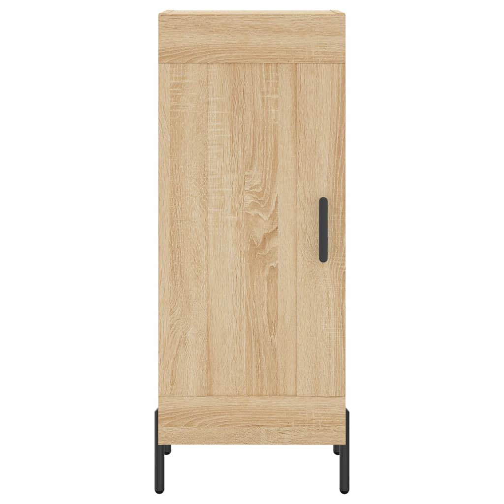 vidaXL Servantă, stejar sonoma, 34,5x34x90 cm, lemn compozit vidaXL Servantă, stejar sonoma, 34,5x34x90 cm, lemn compozit