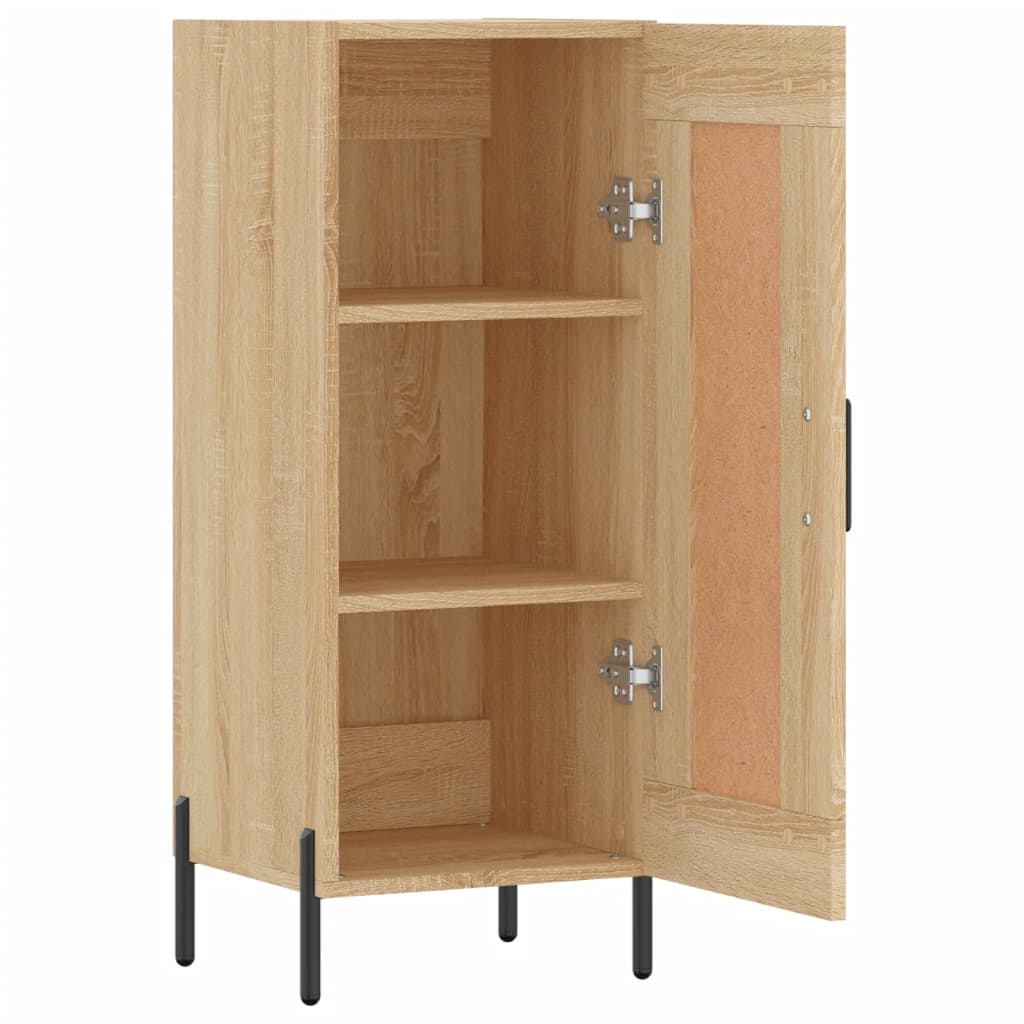 vidaXL Servantă, stejar sonoma, 34,5x34x90 cm, lemn compozit vidaXL Servantă, stejar sonoma, 34,5x34x90 cm, lemn compozit