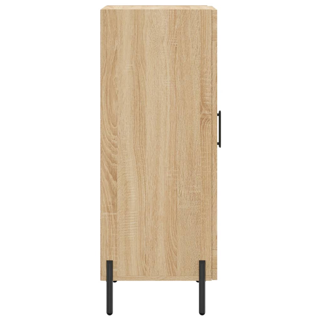vidaXL Servantă, stejar sonoma, 34,5x34x90 cm, lemn compozit vidaXL Servantă, stejar sonoma, 34,5x34x90 cm, lemn compozit