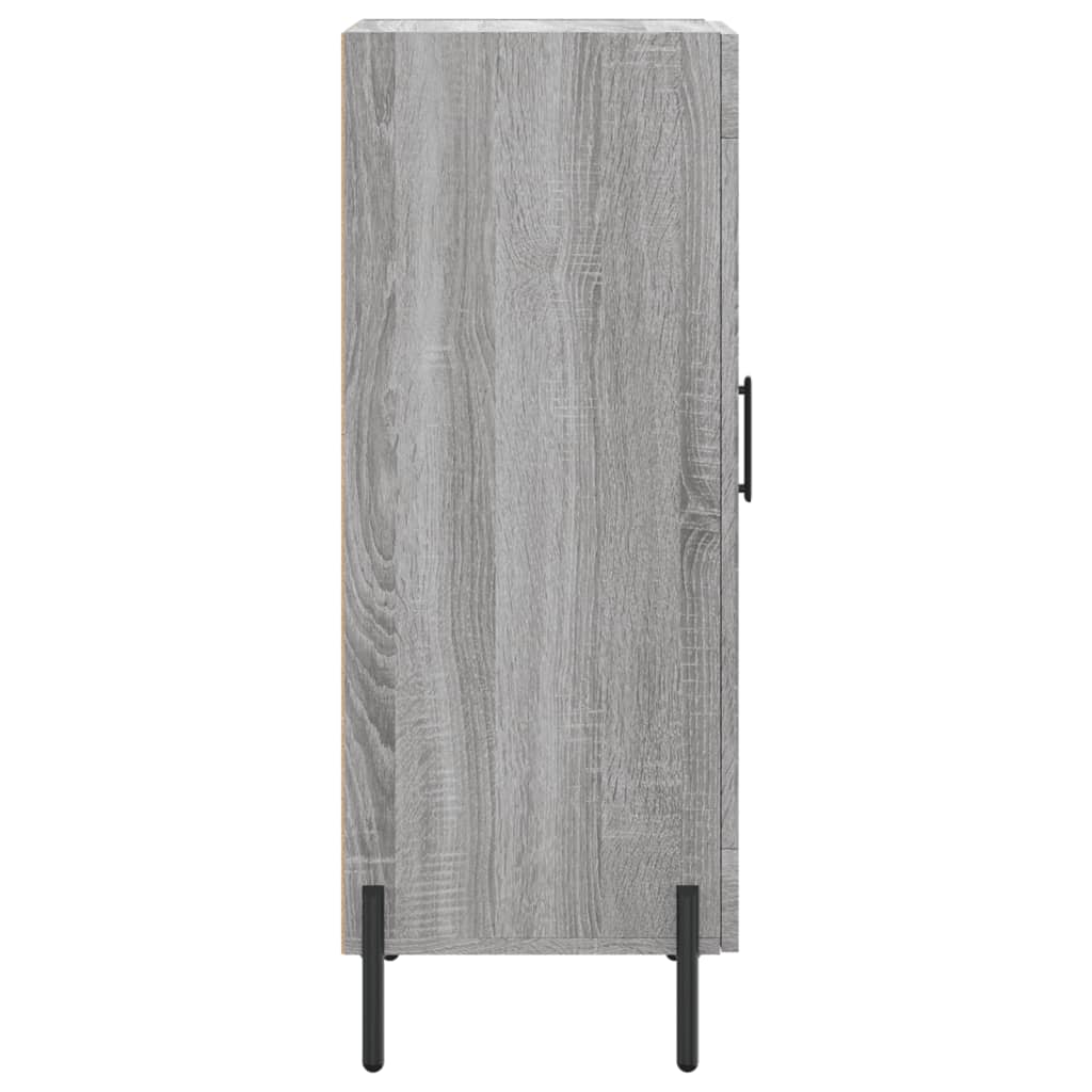 vidaXL Servantă, gri sonoma, 34,5x34x90 cm, lemn compozit vidaXL Servantă, gri sonoma, 34,5x34x90 cm, lemn compozit
