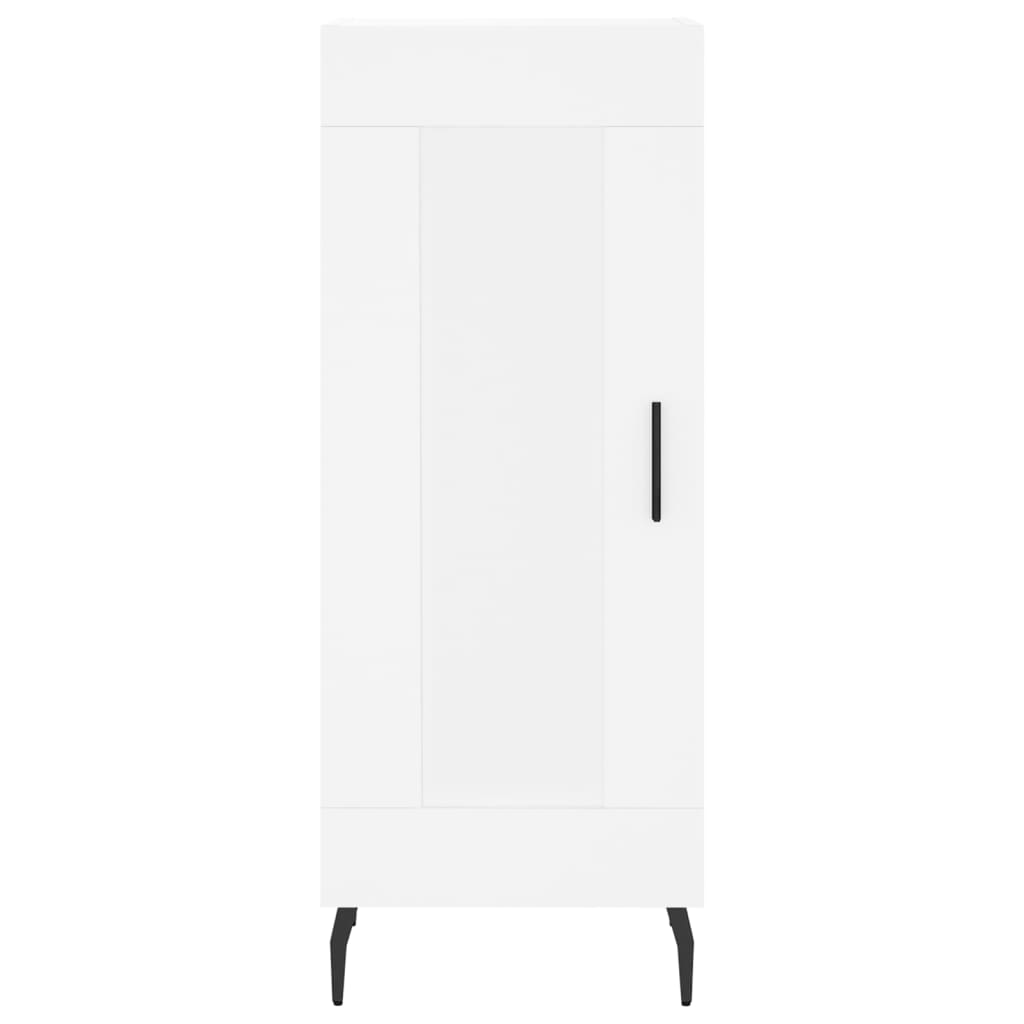vidaXL Servantă, alb, 34,5x34x90 cm, lemn compozit vidaXL Servantă, alb, 34,5x34x90 cm, lemn compozit
