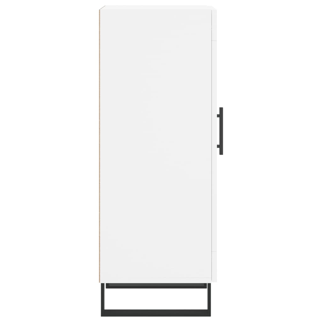 vidaXL Servantă, alb, 34,5x34x90 cm, lemn compozit vidaXL Servantă, alb, 34,5x34x90 cm, lemn compozit