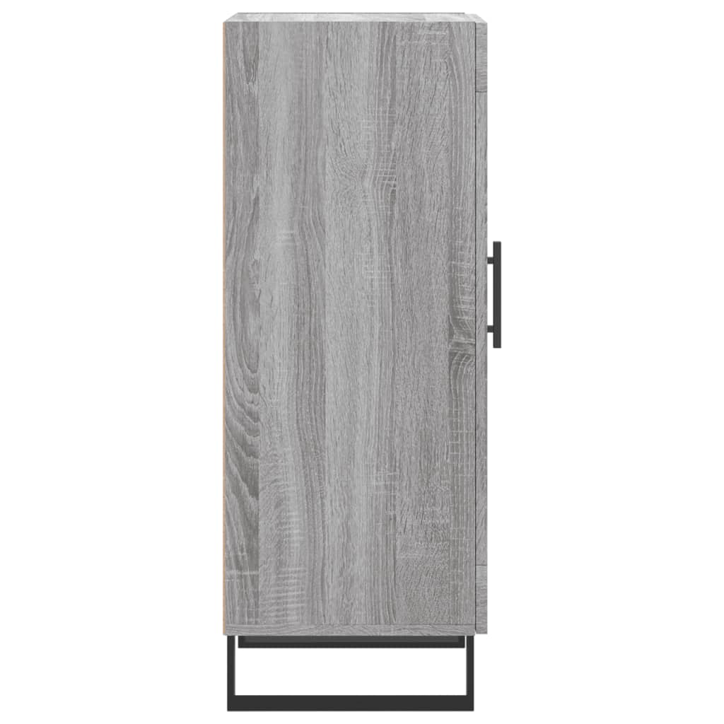 vidaXL Servantă, gri sonoma, 34,5x34x90 cm, lemn compozit vidaXL Servantă, gri sonoma, 34,5x34x90 cm, lemn compozit